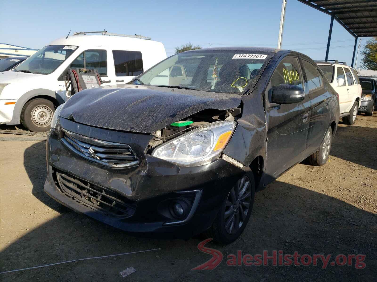 ML32F4FJXHHF08333 2017 MITSUBISHI MIRAGE