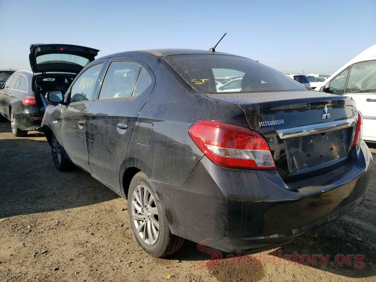 ML32F4FJXHHF08333 2017 MITSUBISHI MIRAGE