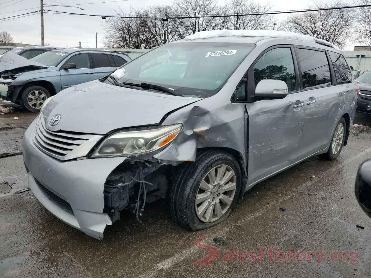 5TDYK3DC0FS564157 2015 TOYOTA SIENNA