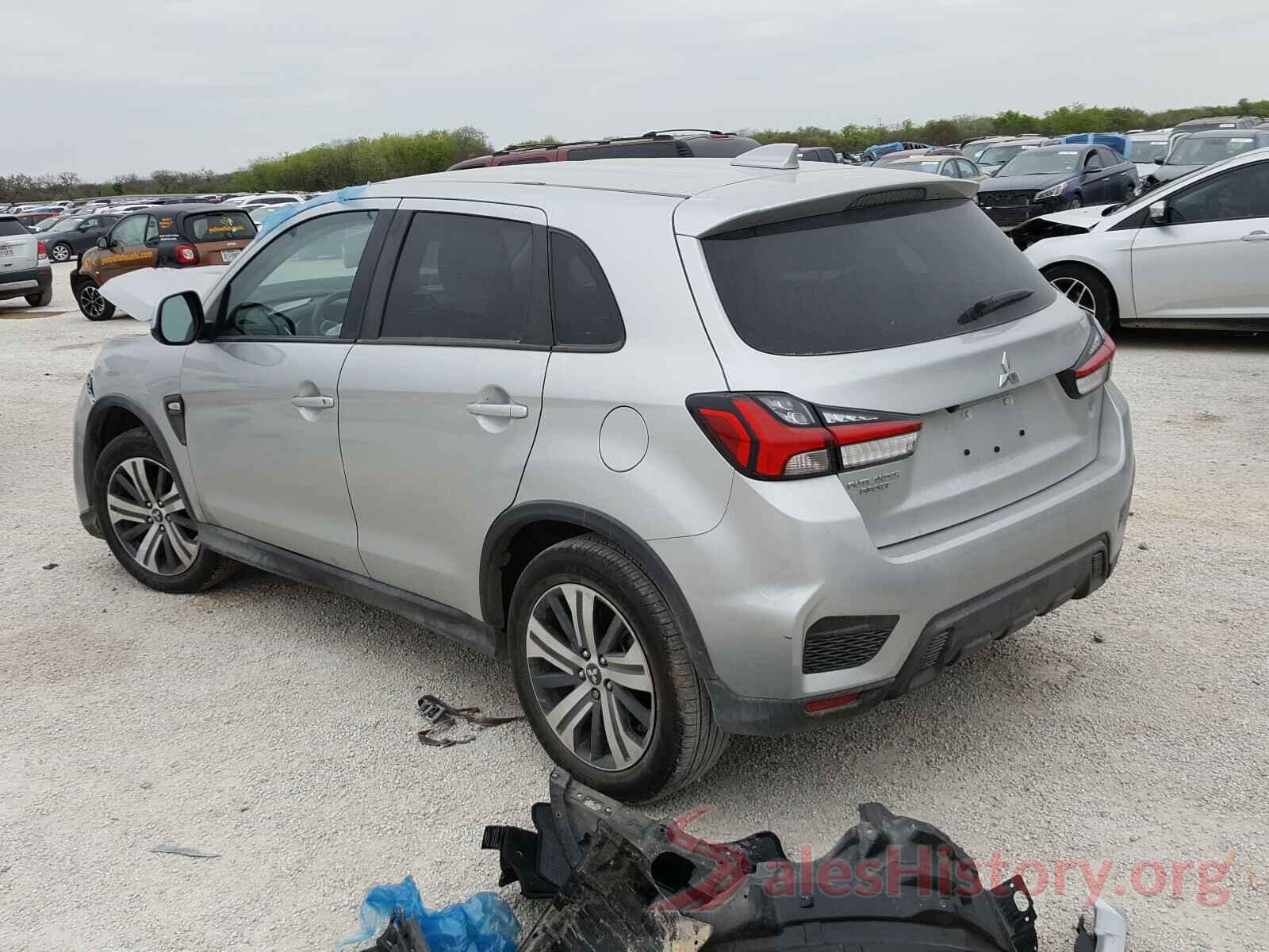 JA4AP3AUXLU001327 2020 MITSUBISHI OUTLANDER