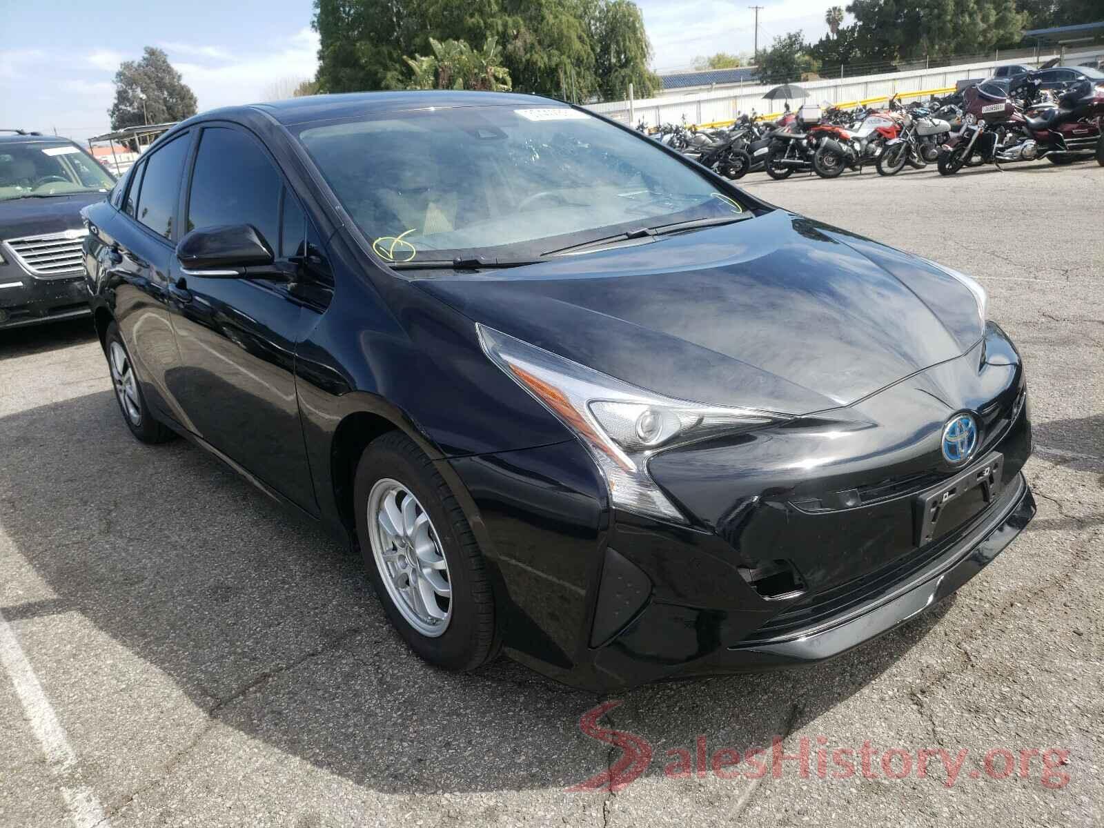 JTDKBRFUXJ3587132 2018 TOYOTA PRIUS