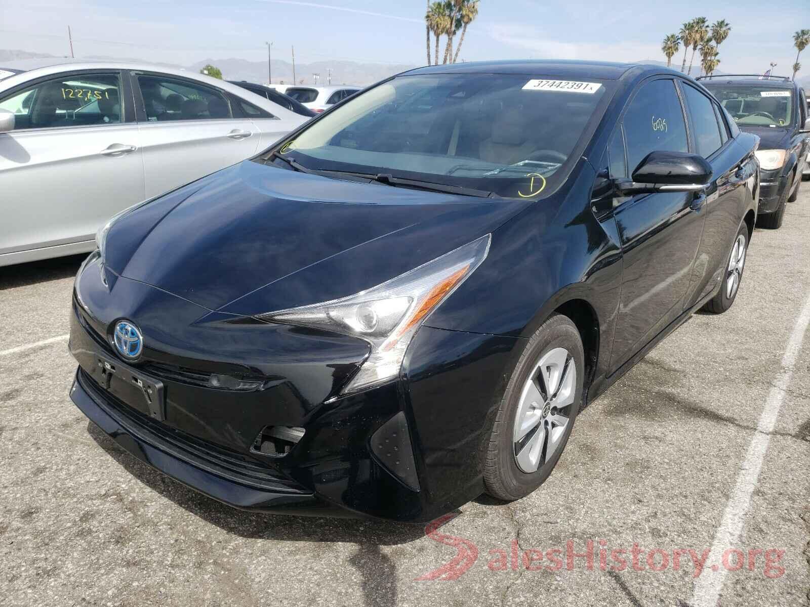 JTDKBRFUXJ3587132 2018 TOYOTA PRIUS