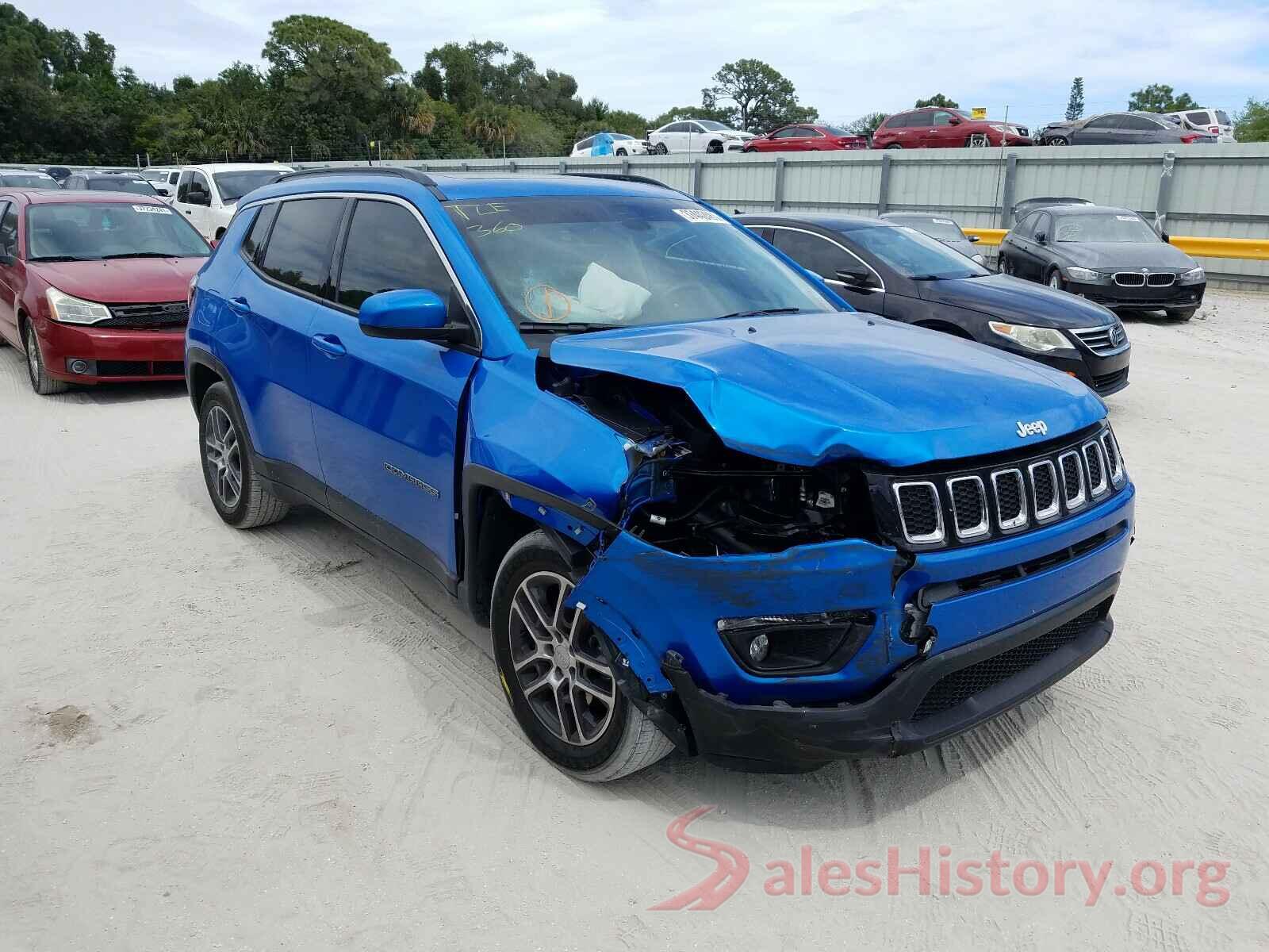 3C4NJCBBXKT743743 2019 JEEP COMPASS