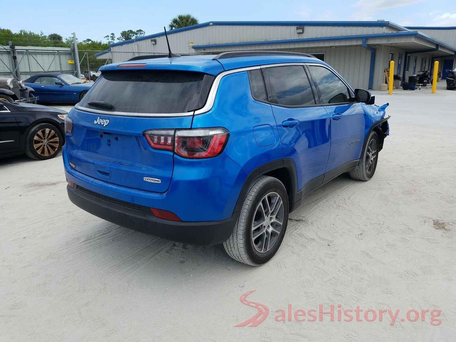 3C4NJCBBXKT743743 2019 JEEP COMPASS