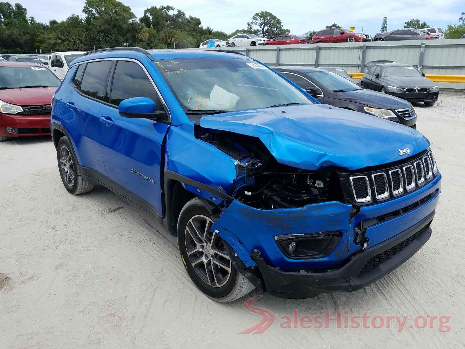 3C4NJCBBXKT743743 2019 JEEP COMPASS