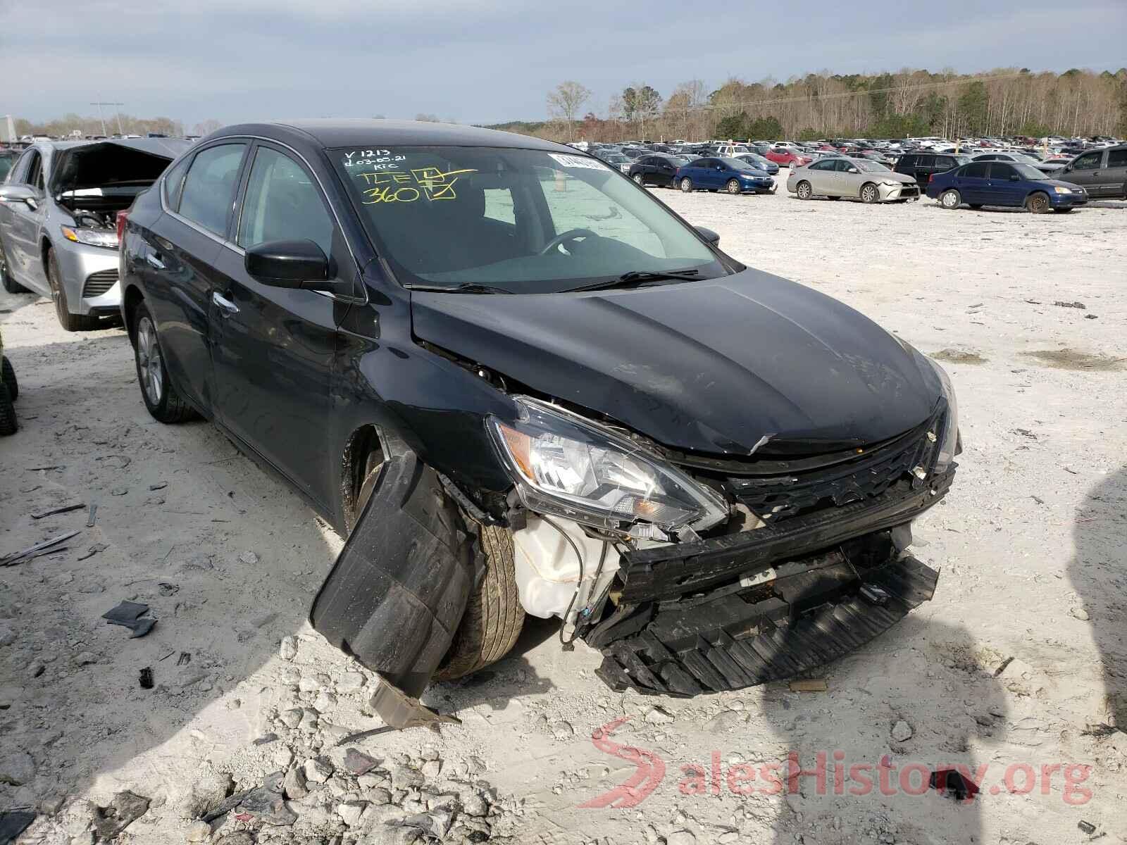 3N1AB7AP8KL611213 2019 NISSAN SENTRA