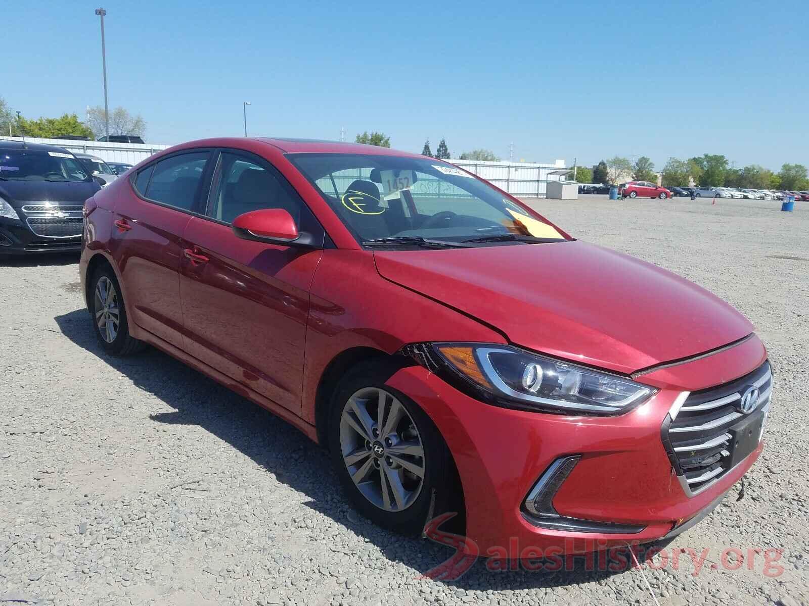 5NPD84LF1HH173316 2017 HYUNDAI ELANTRA