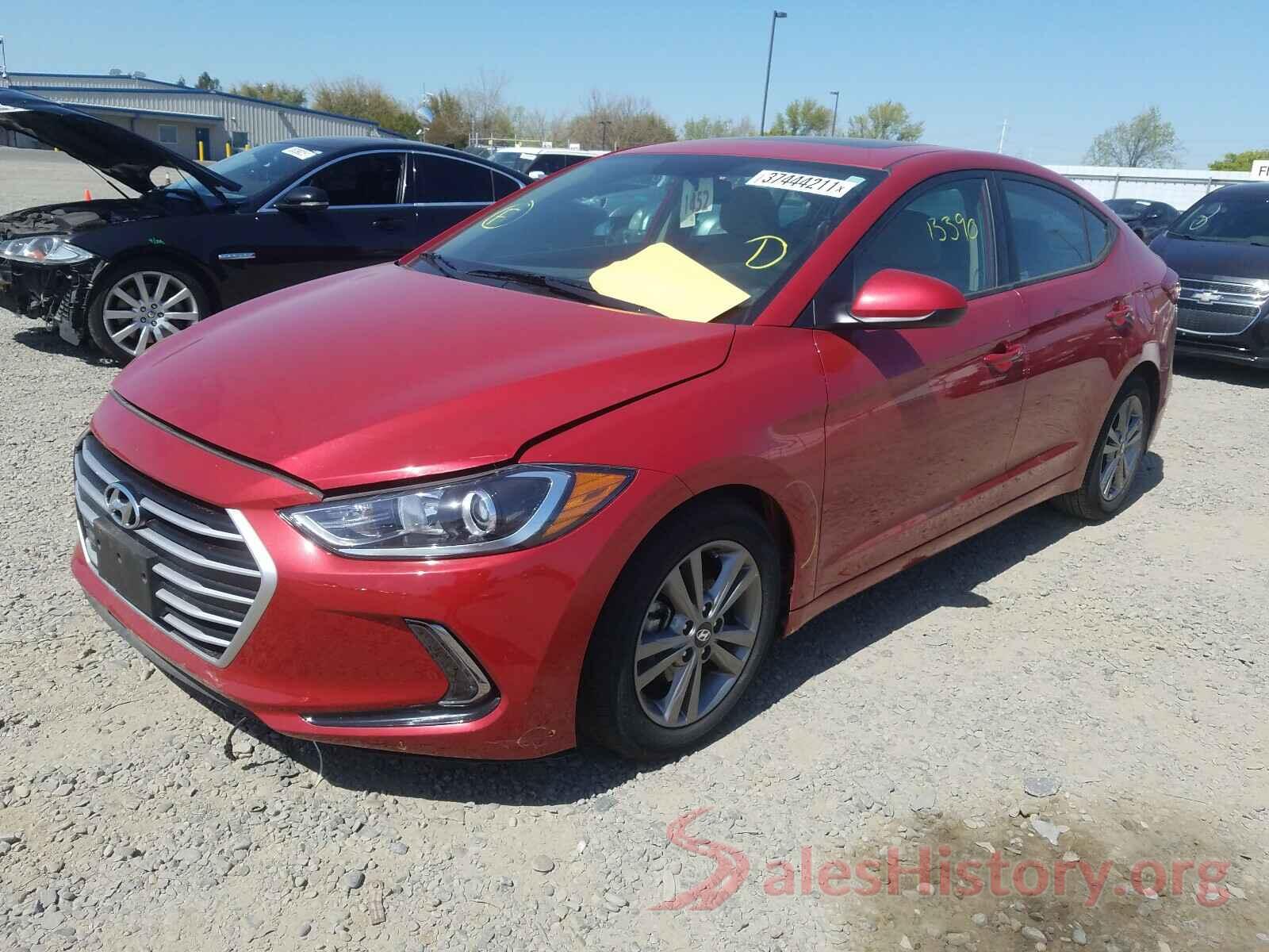 5NPD84LF1HH173316 2017 HYUNDAI ELANTRA