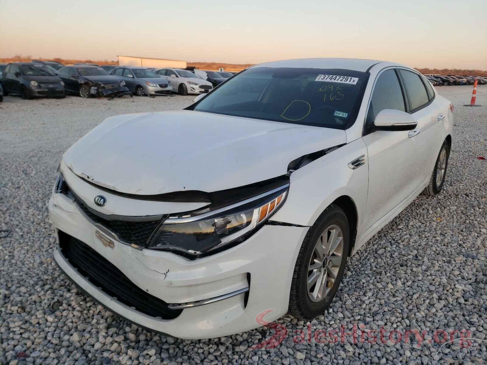 5XXGT4L34GG042165 2016 KIA OPTIMA