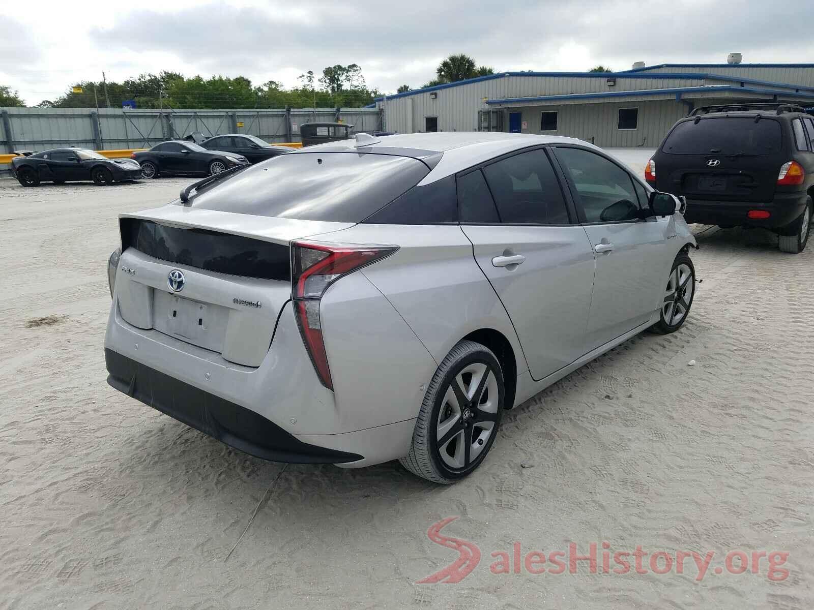 JTDKARFU5J3546233 2018 TOYOTA PRIUS