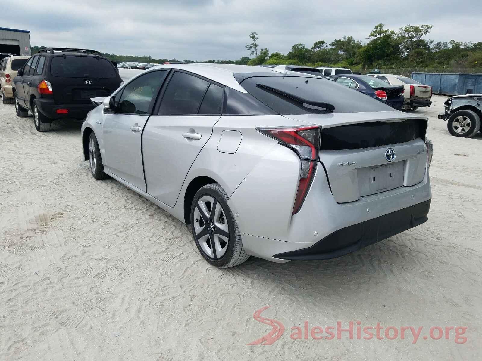 JTDKARFU5J3546233 2018 TOYOTA PRIUS