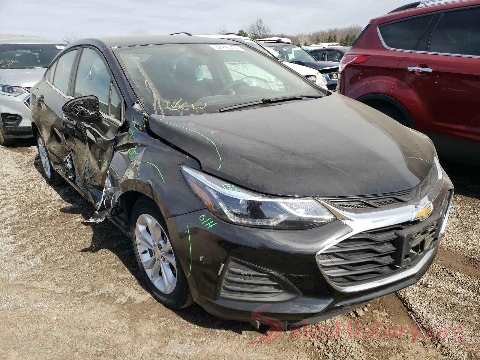 1G1BE5SMXK7107535 2019 CHEVROLET CRUZE