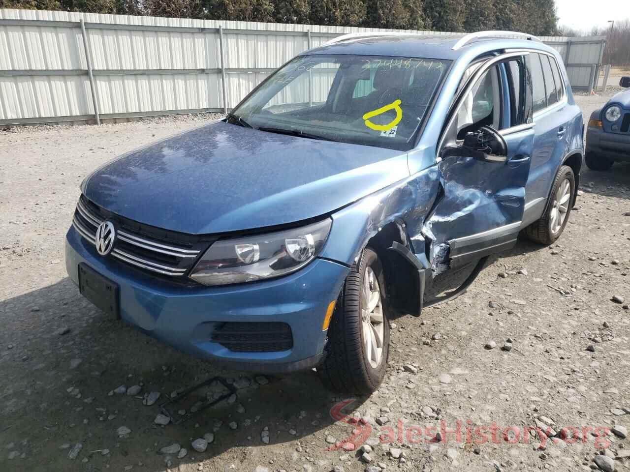 WVGSV7AX1HK010983 2017 VOLKSWAGEN TIGUAN