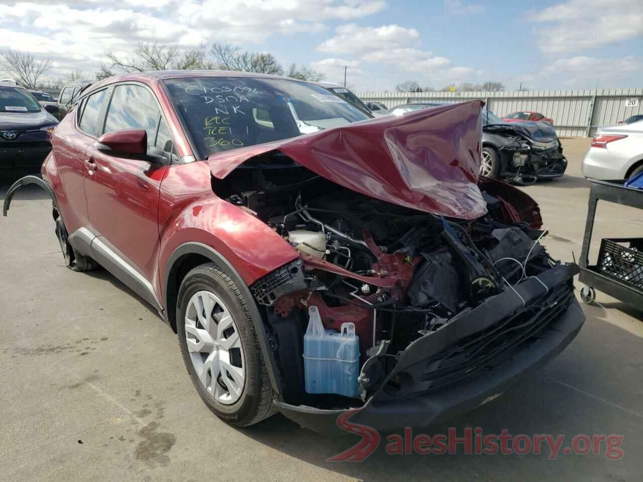 JTNKHMBX2K1047333 2019 TOYOTA C-HR