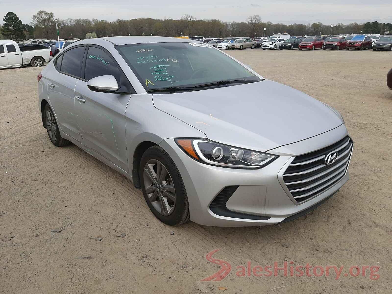 5NPD84LF1JH312222 2018 HYUNDAI ELANTRA