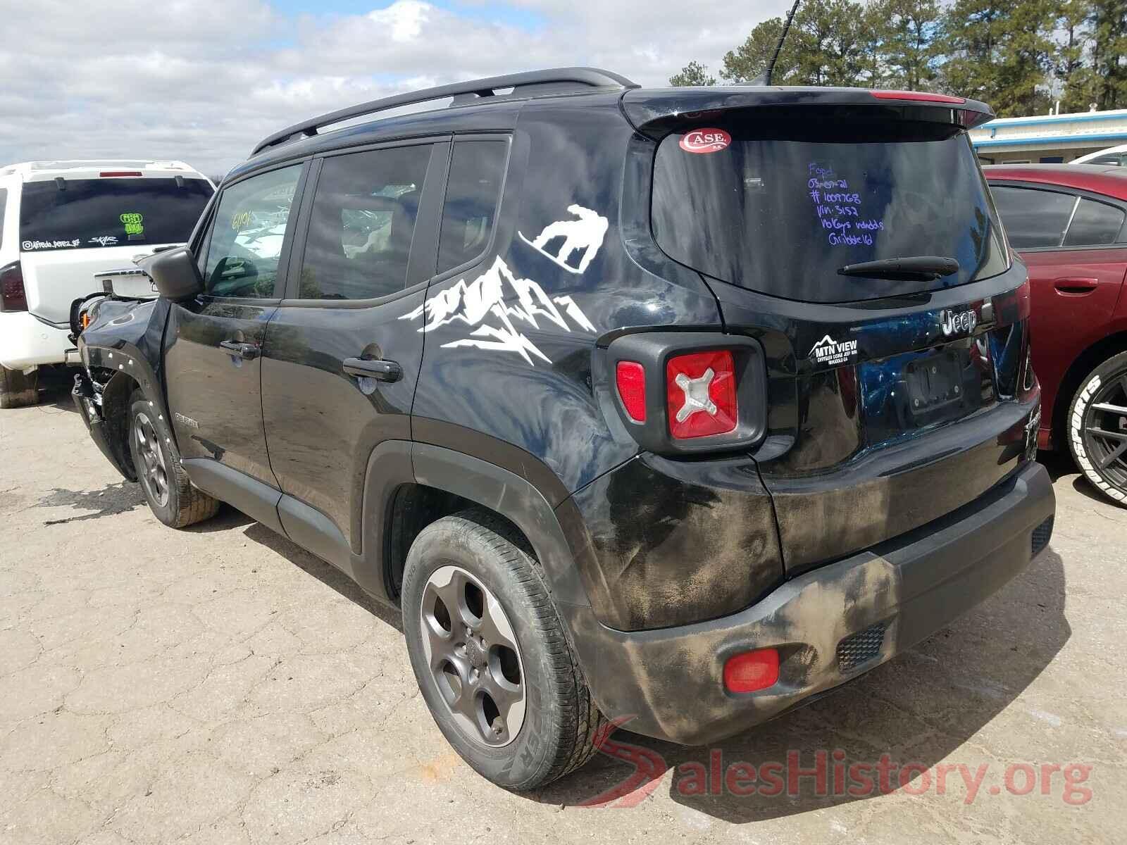 ZACCJAAB5HPF53152 2017 JEEP RENEGADE