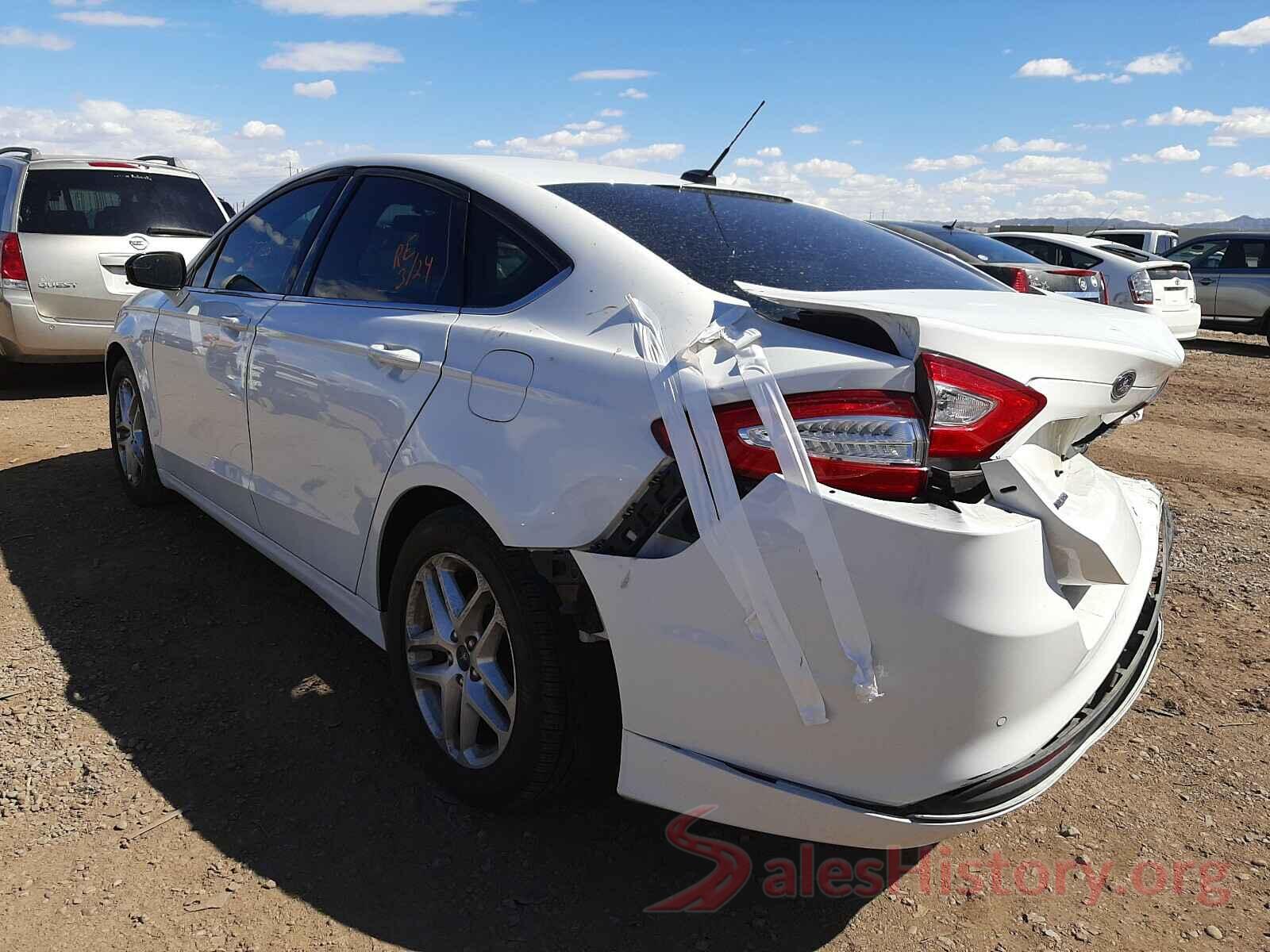 3FA6P0H7XGR233133 2016 FORD FUSION