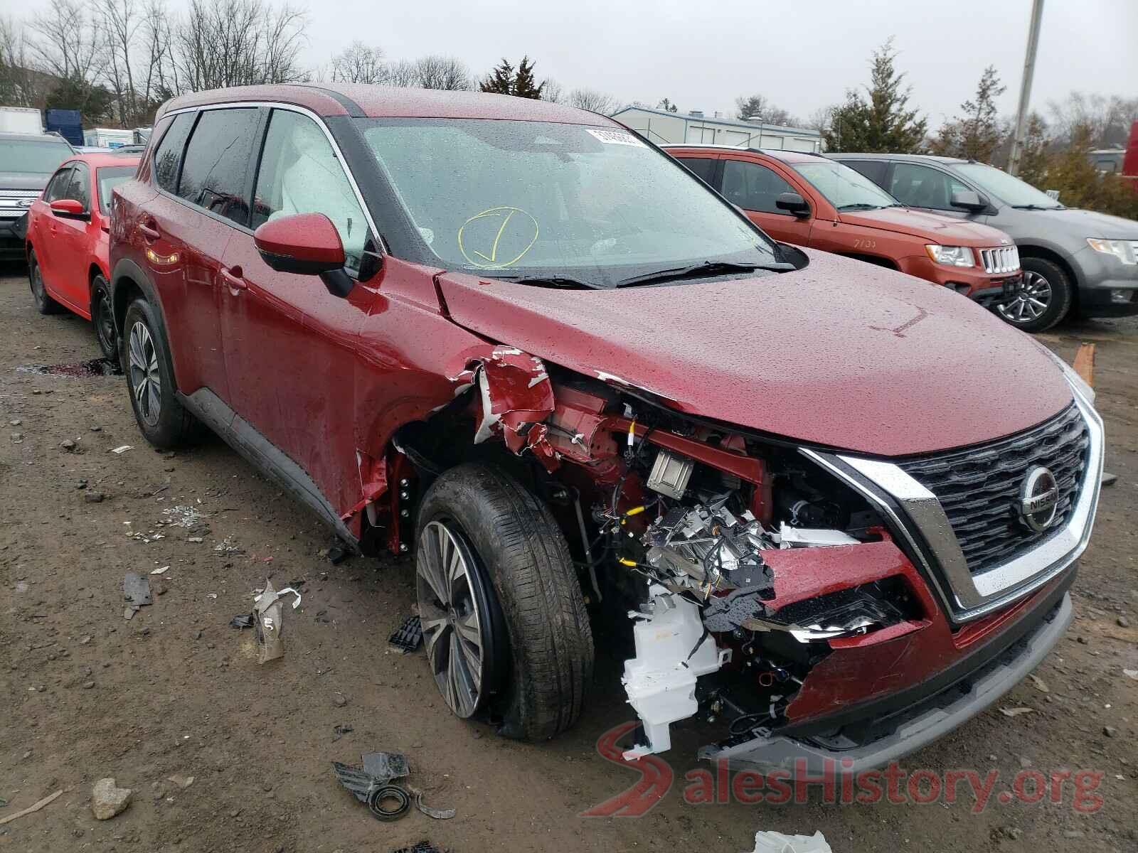 5N1AT3BB9MC695722 2021 NISSAN ROGUE