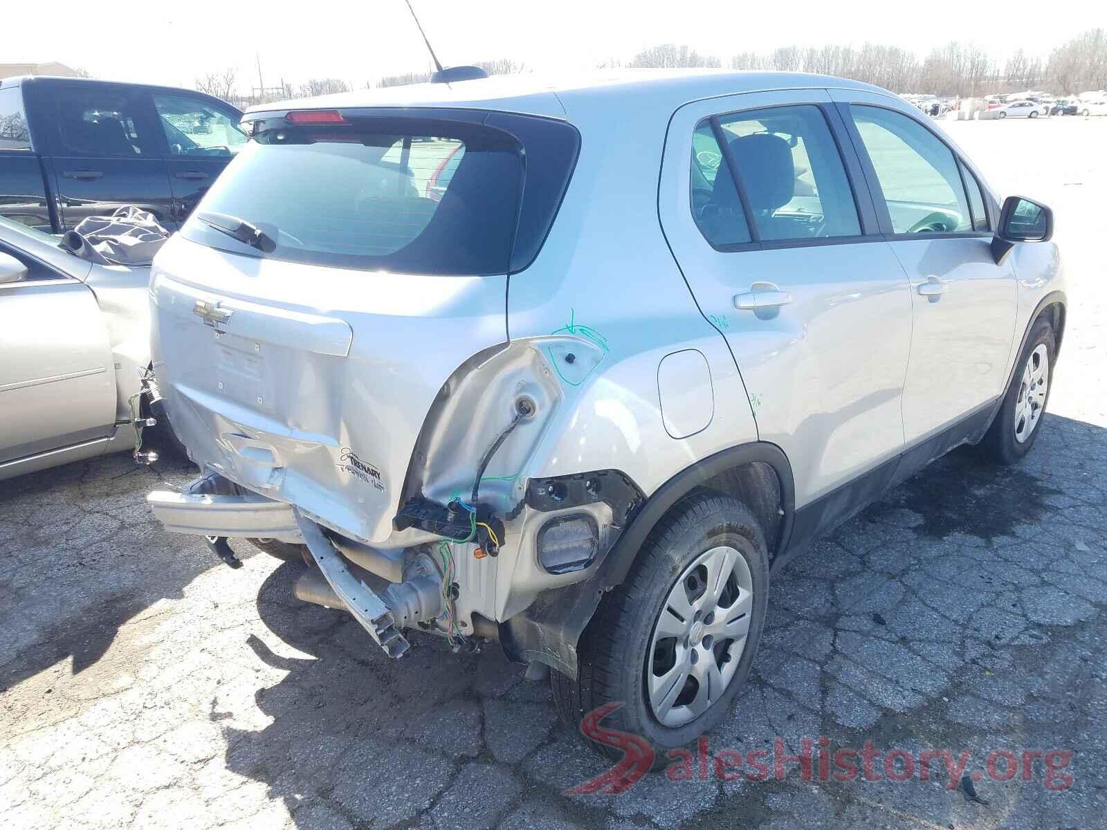 KL7CJKSB2GB688552 2016 CHEVROLET TRAX