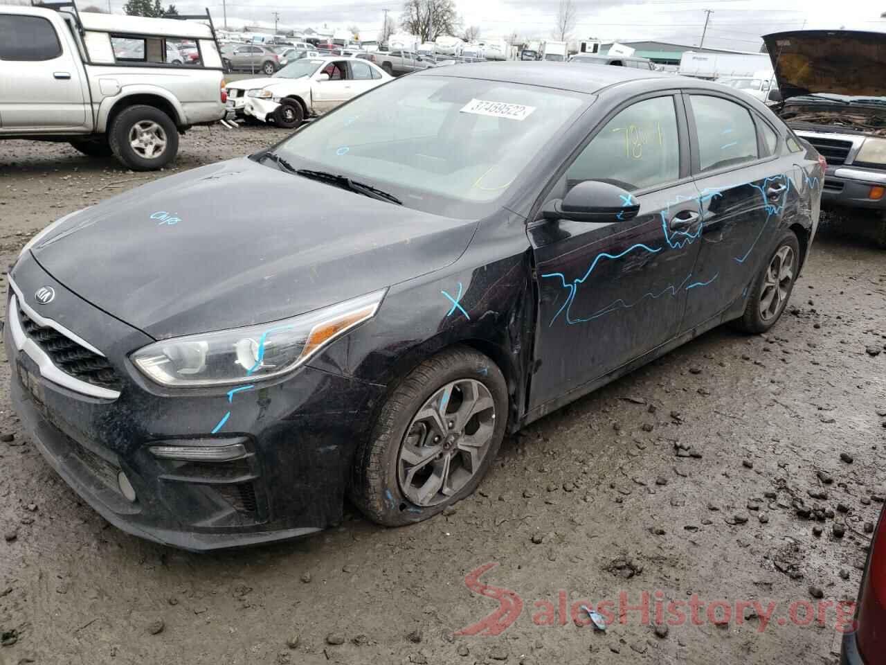 3KPF24AD8LE157414 2020 KIA FORTE