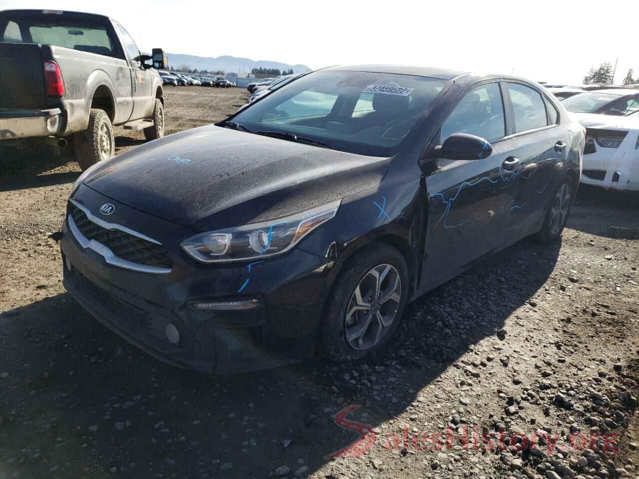 3KPF24AD8LE157414 2020 KIA FORTE