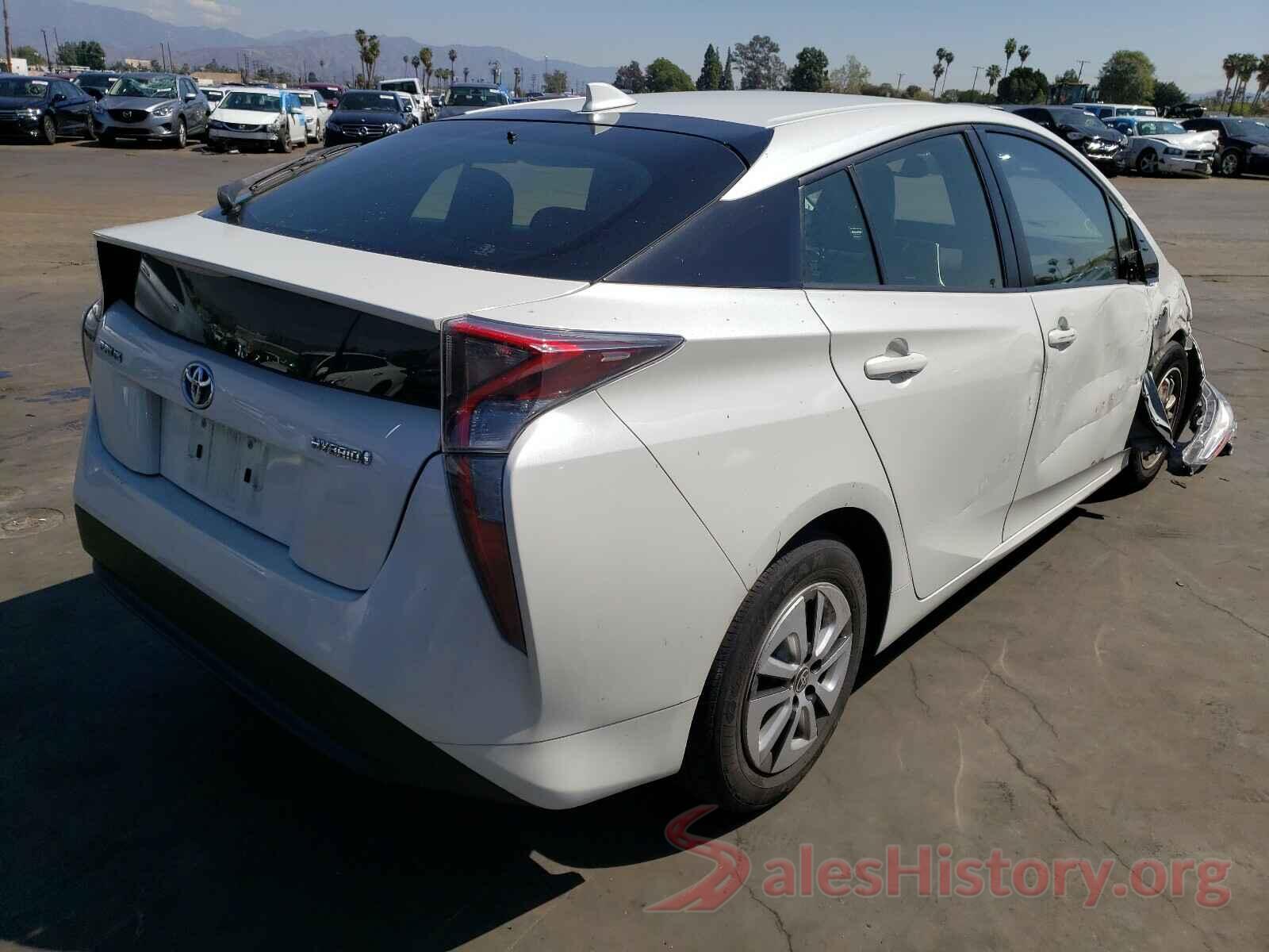 JTDKARFU6G3006026 2016 TOYOTA PRIUS