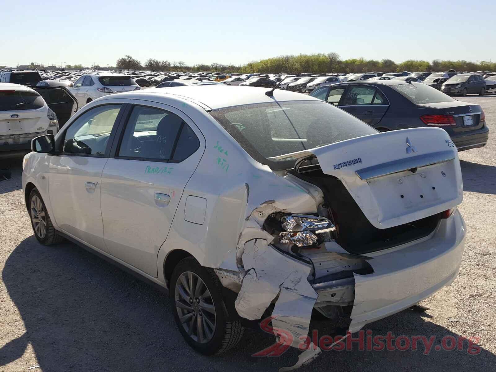 ML32F3FJXKHF09189 2019 MITSUBISHI MIRAGE