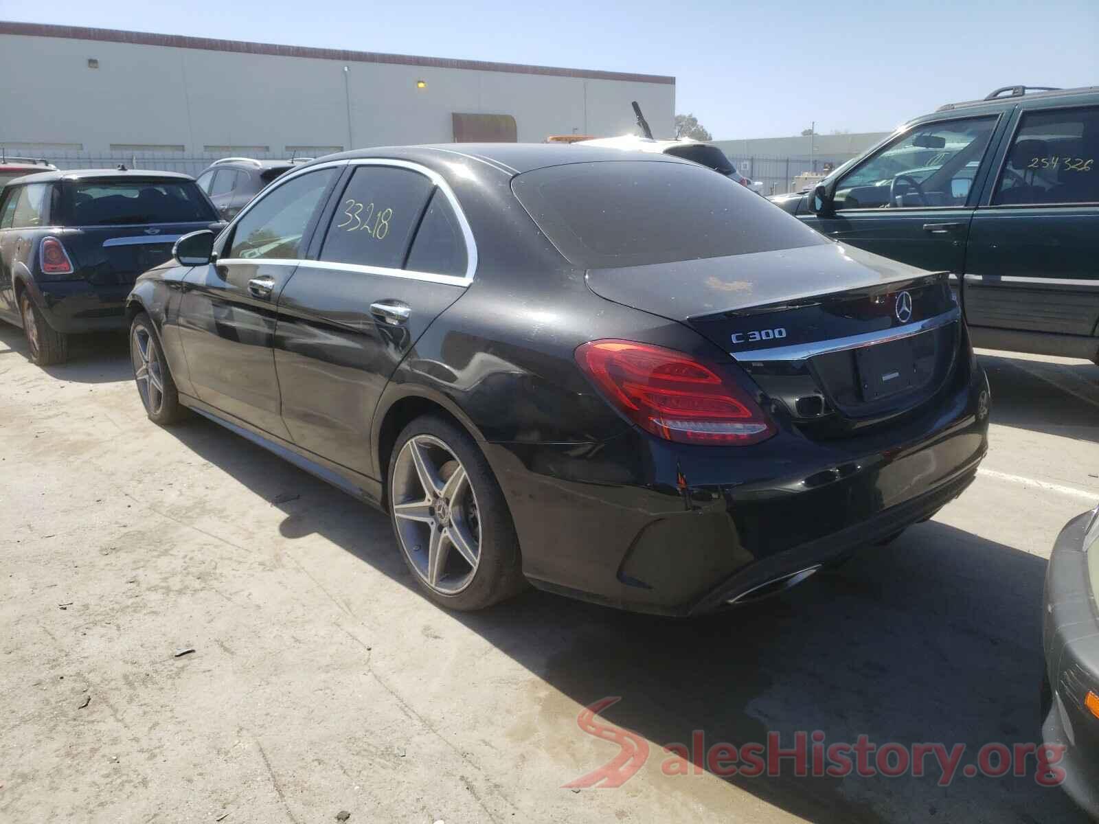 55SWF4KB3JU242717 2018 MERCEDES-BENZ C CLASS