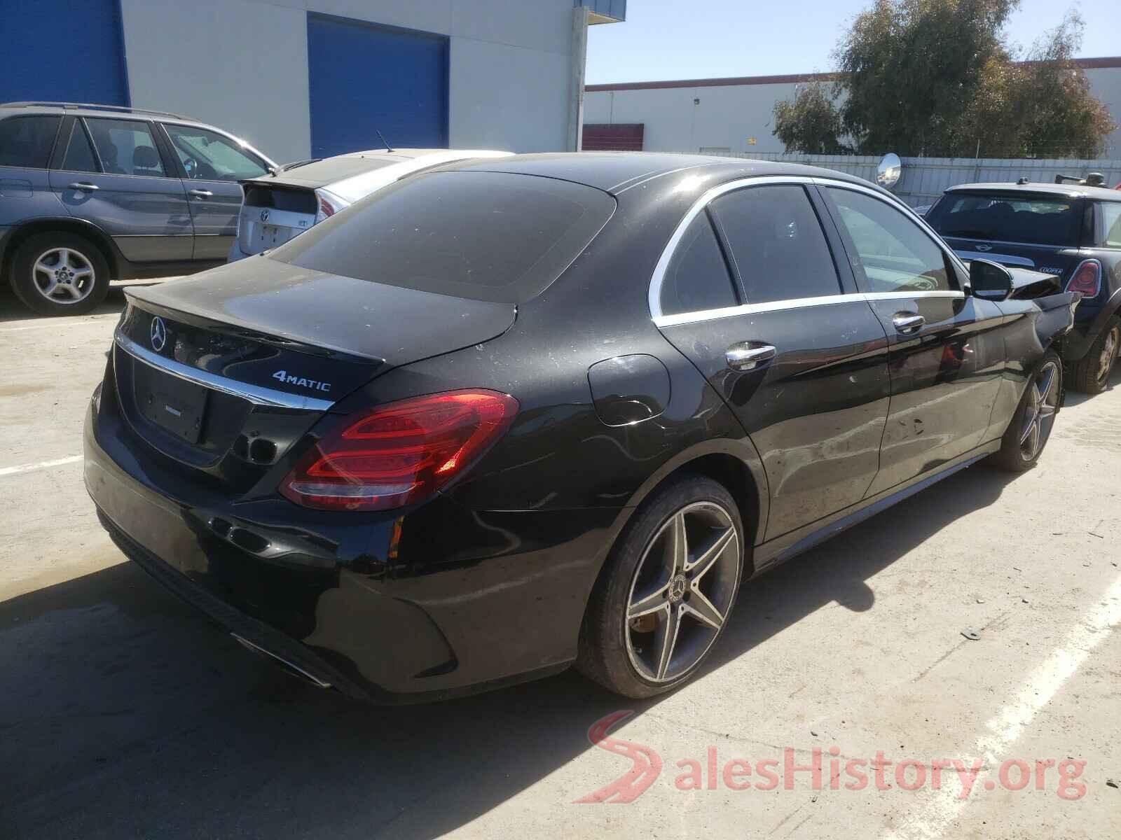 55SWF4KB3JU242717 2018 MERCEDES-BENZ C CLASS