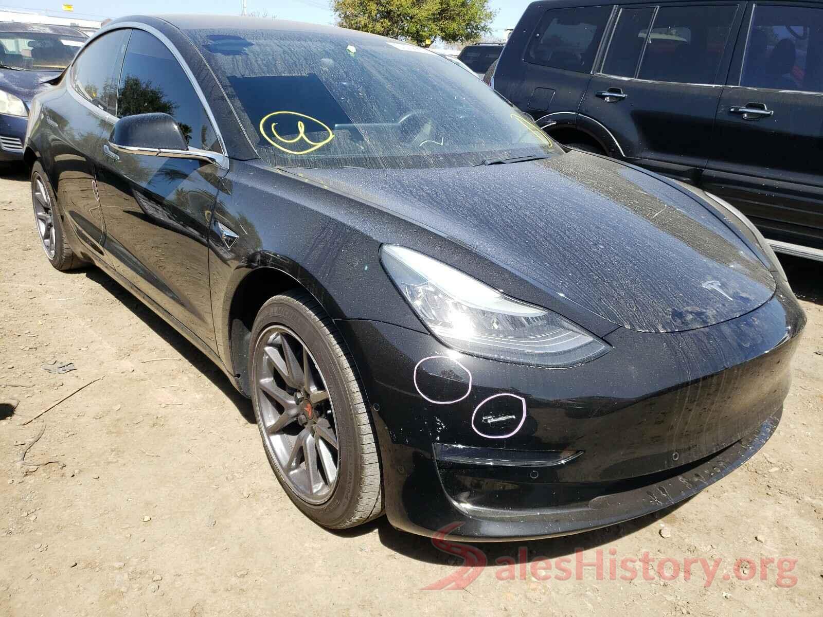 5YJ3E1EA7KF324928 2019 TESLA MODEL 3