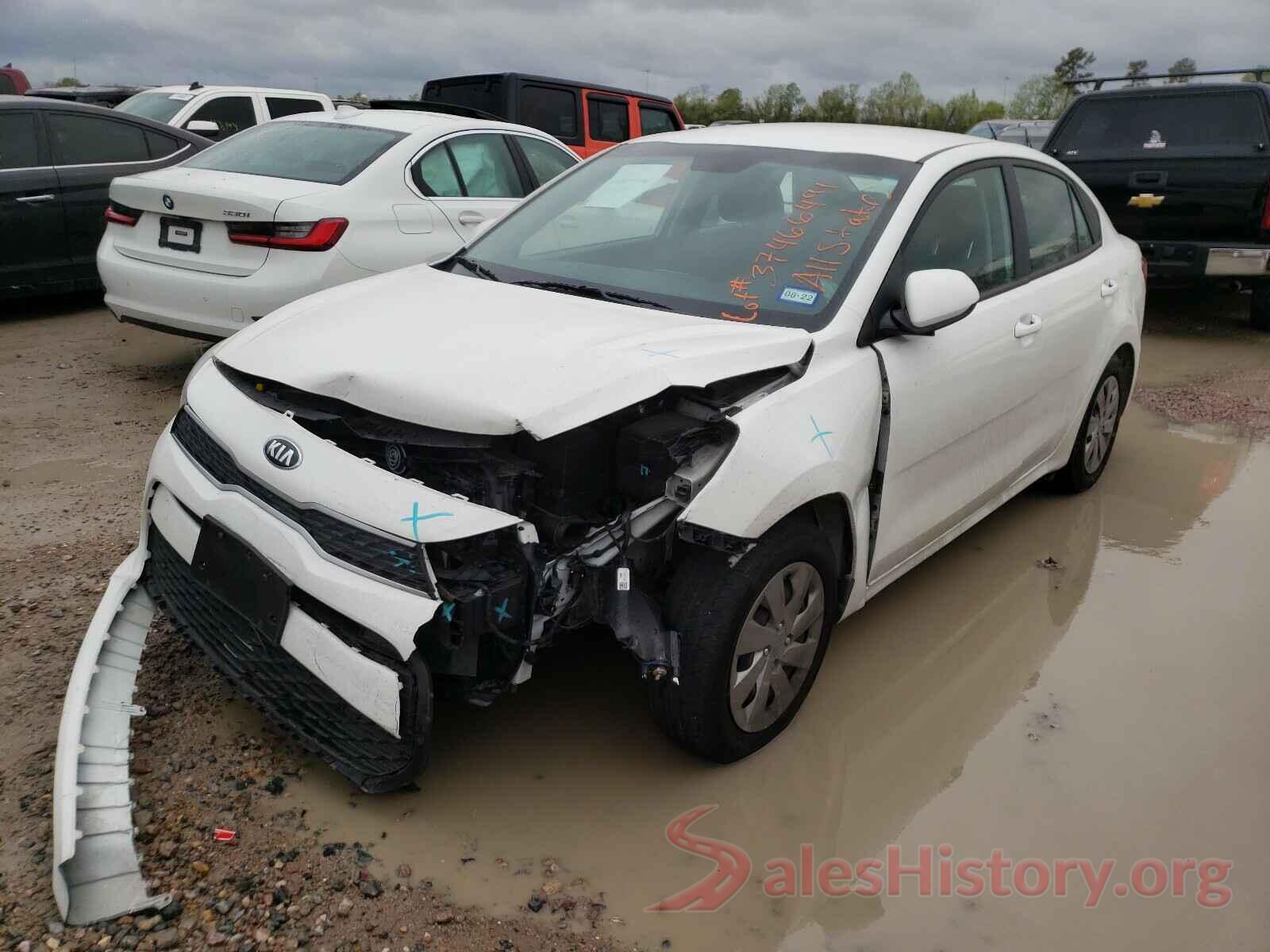 3KPA24AD1LE326733 2020 KIA RIO