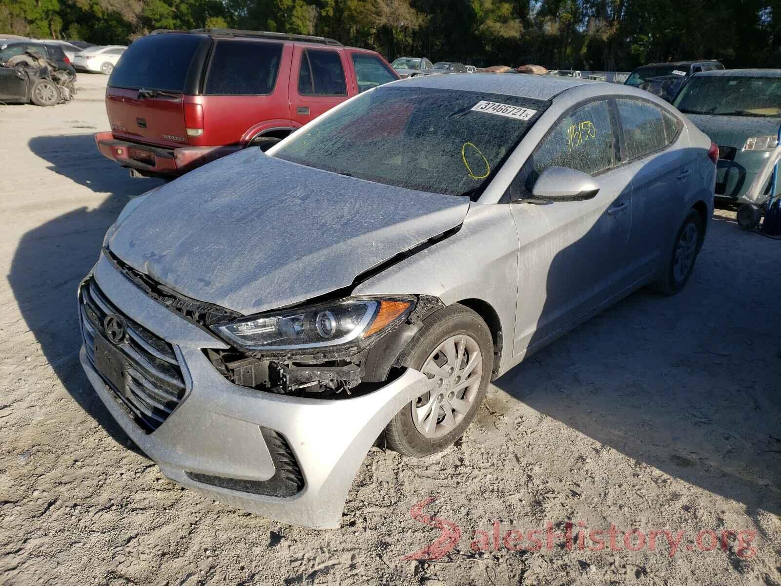 5NPD74LF8HH126707 2017 HYUNDAI ELANTRA