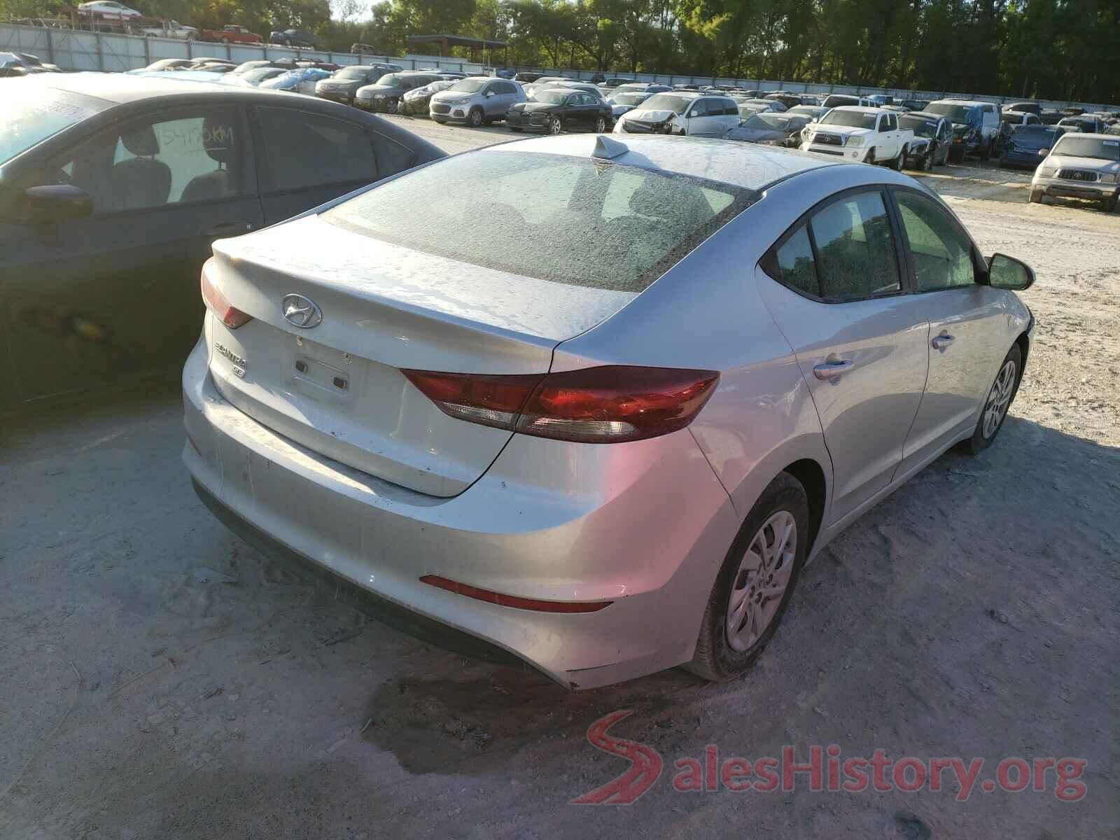 5NPD74LF8HH126707 2017 HYUNDAI ELANTRA