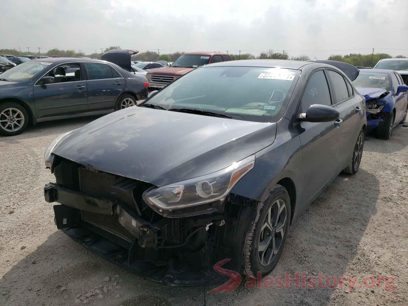 3KPF24AD7KE007261 2019 KIA FORTE