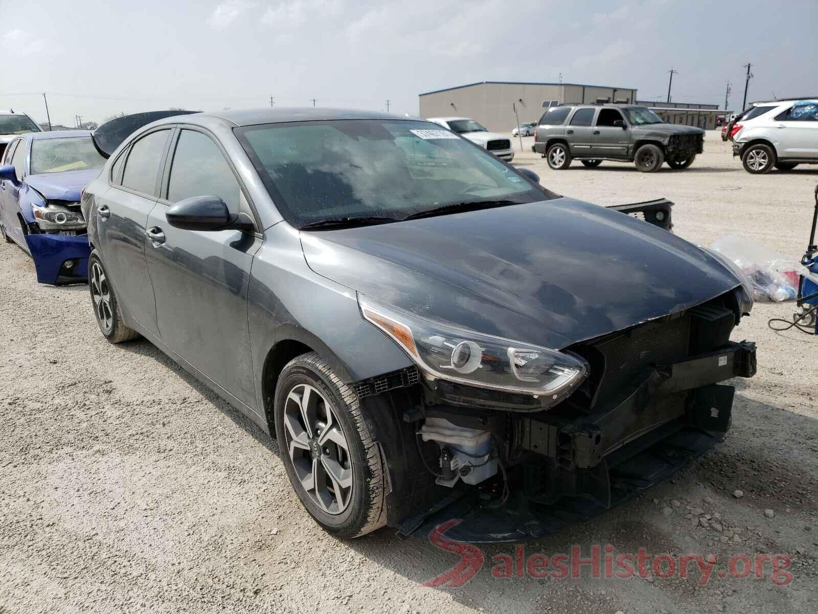 3KPF24AD7KE007261 2019 KIA FORTE