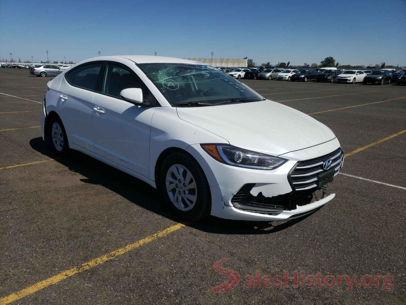 5NPD74LF2JH384050 2018 HYUNDAI ELANTRA