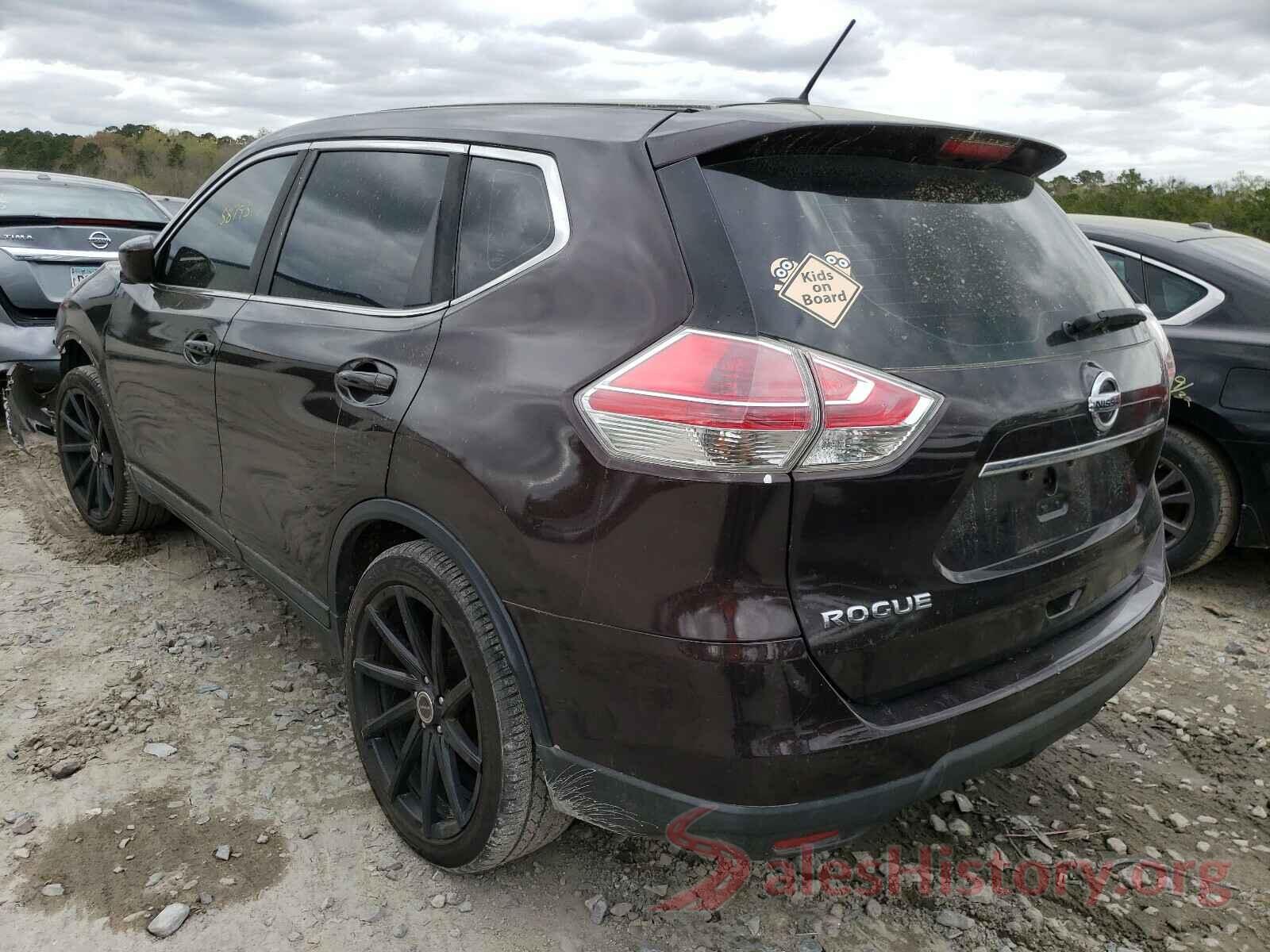 5N1AT2MT6GC810670 2016 NISSAN ROGUE