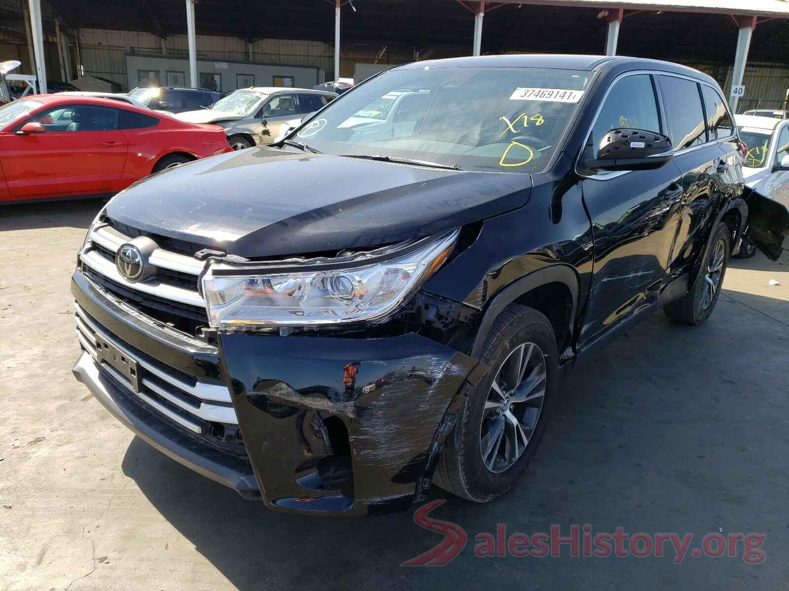 5TDZARFH1KS055773 2019 TOYOTA HIGHLANDER