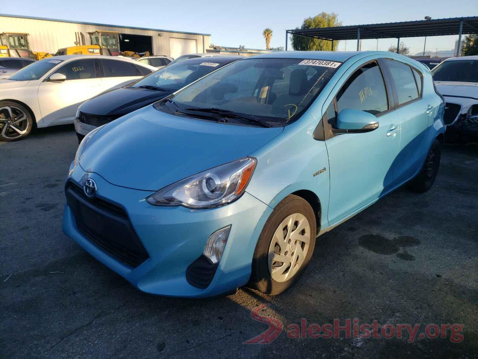 JTDKDTB36G1125899 2016 TOYOTA PRIUS