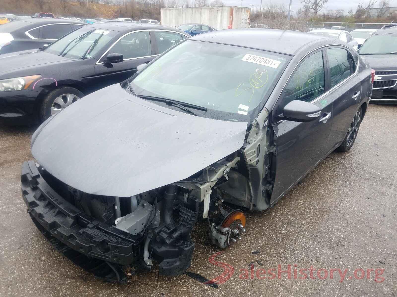 3N1AB7AP7KY380002 2019 NISSAN SENTRA