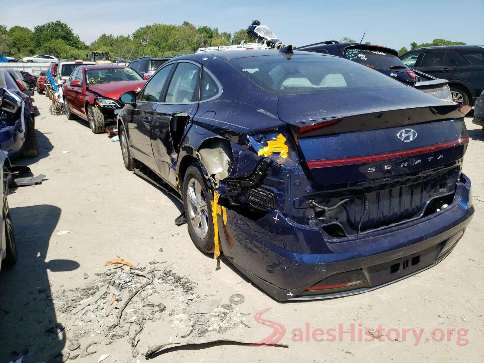 5NPEG4JA6LH055205 2020 HYUNDAI SONATA