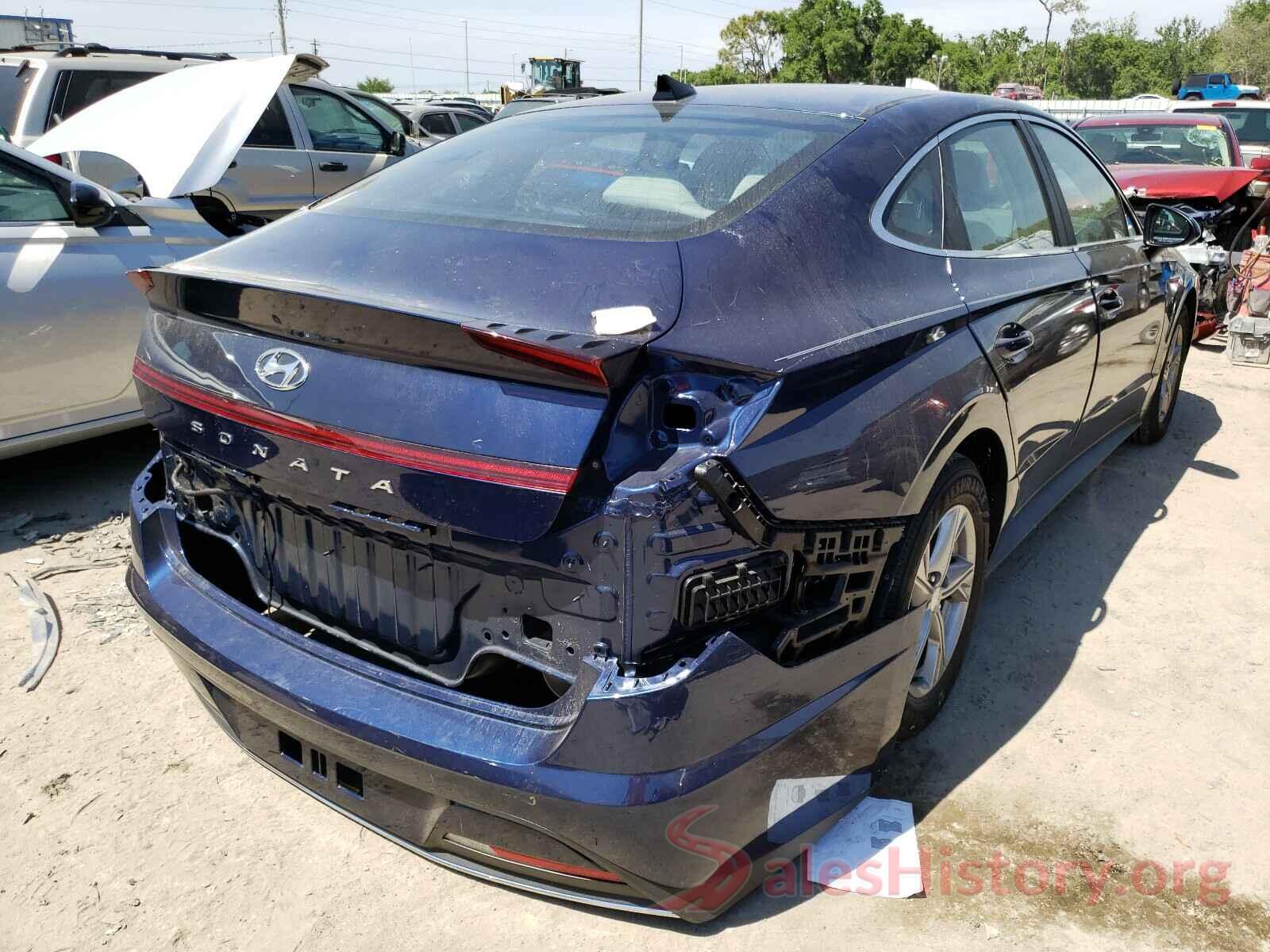 5NPEG4JA6LH055205 2020 HYUNDAI SONATA