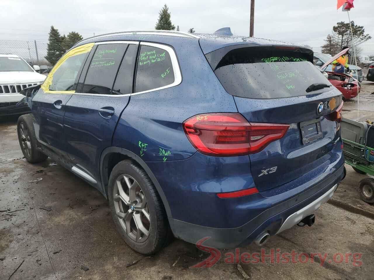 5UXTY5C05M9H13171 2021 BMW X3