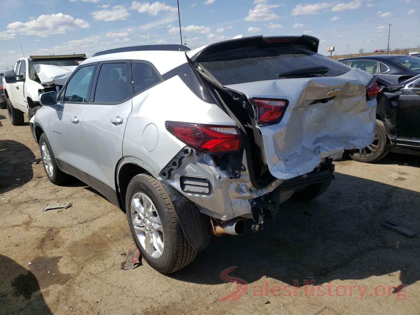 3GNKBBRA3KS662507 2019 CHEVROLET BLAZER