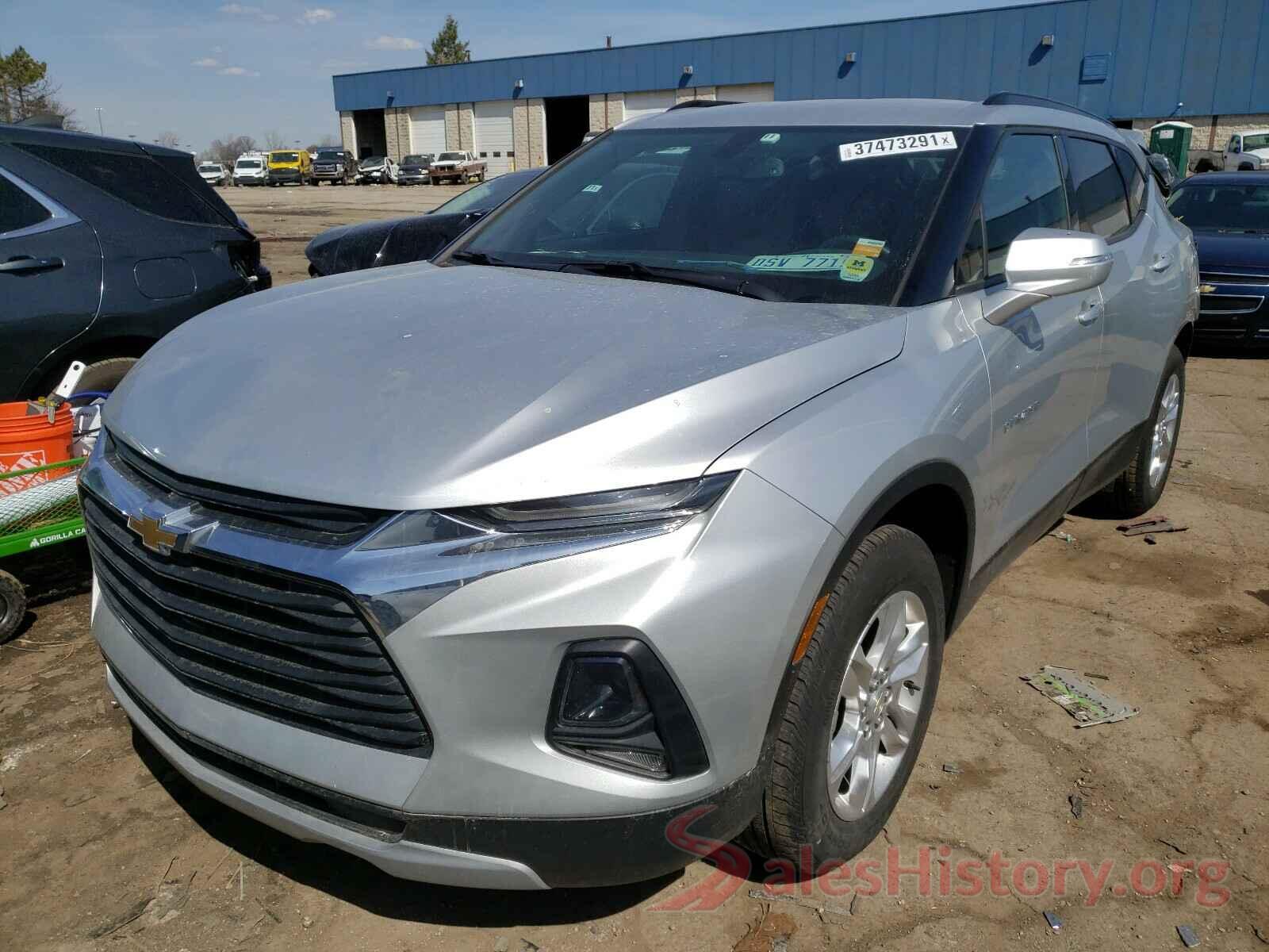 3GNKBBRA3KS662507 2019 CHEVROLET BLAZER