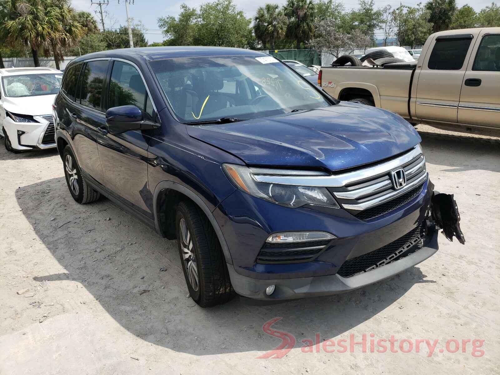 5FNYF5H33GB057298 2016 HONDA PILOT