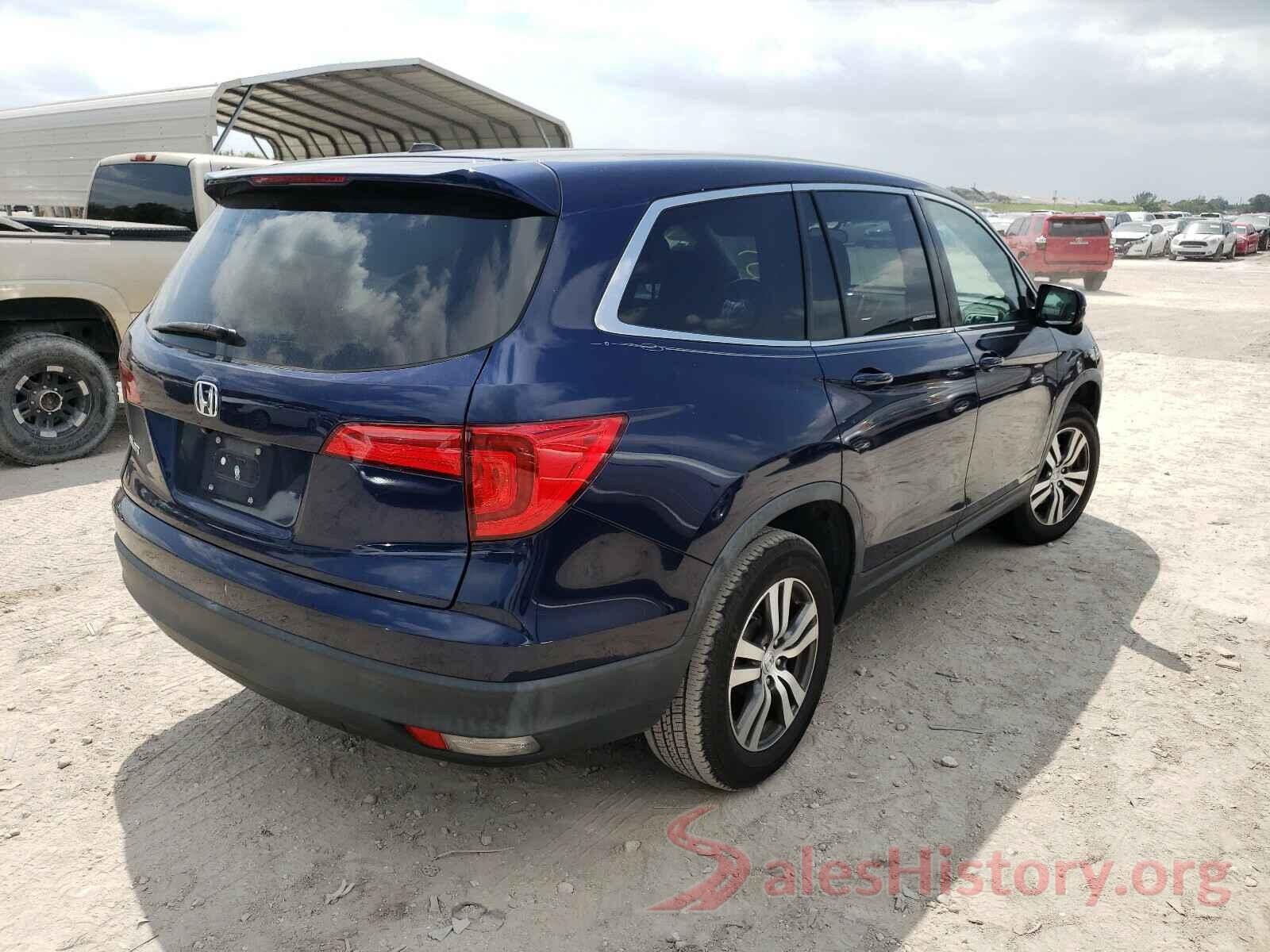 5FNYF5H33GB057298 2016 HONDA PILOT