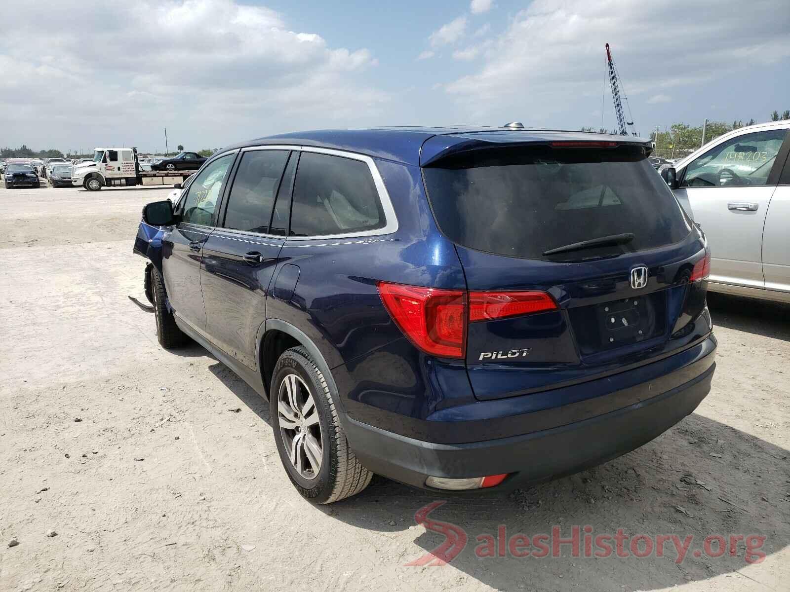 5FNYF5H33GB057298 2016 HONDA PILOT