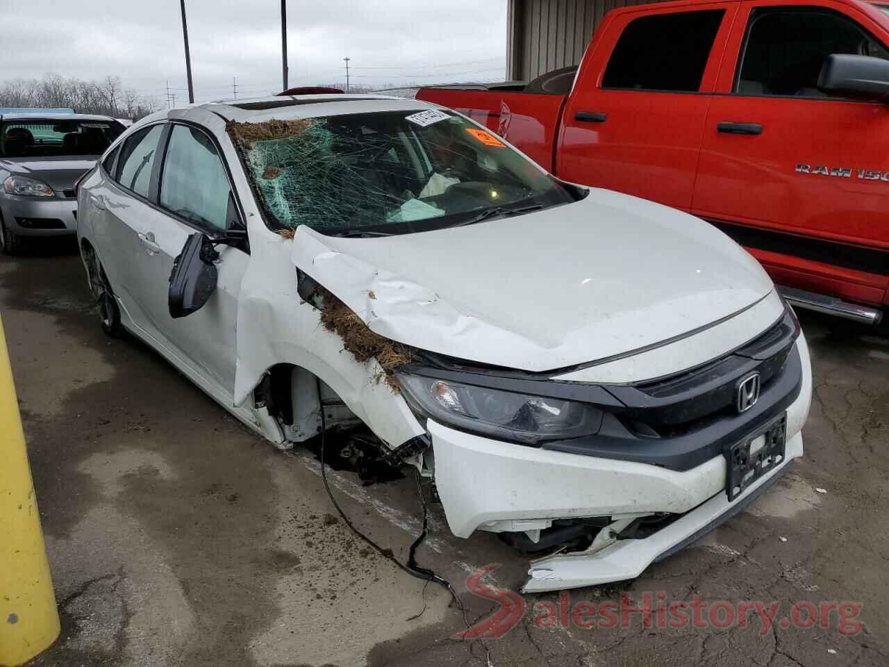 2HGFC1F73KH651697 2019 HONDA CIVIC