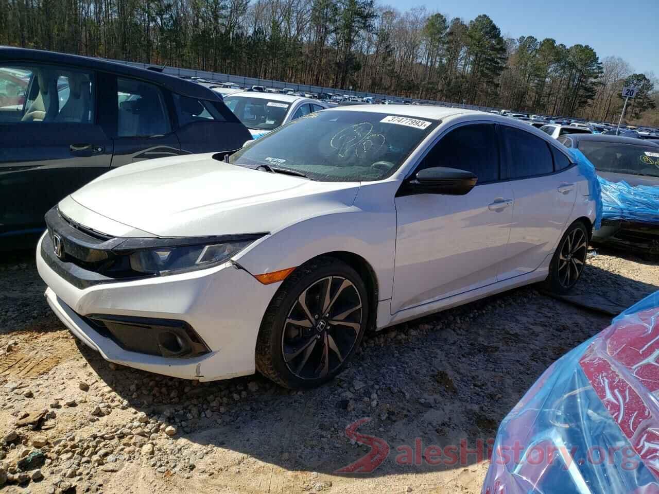 2HGFC2F89KH570329 2019 HONDA CIVIC